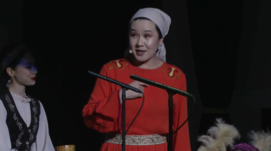 Қырғызстан артистері Астанадағы театрда мюзикл сахналады