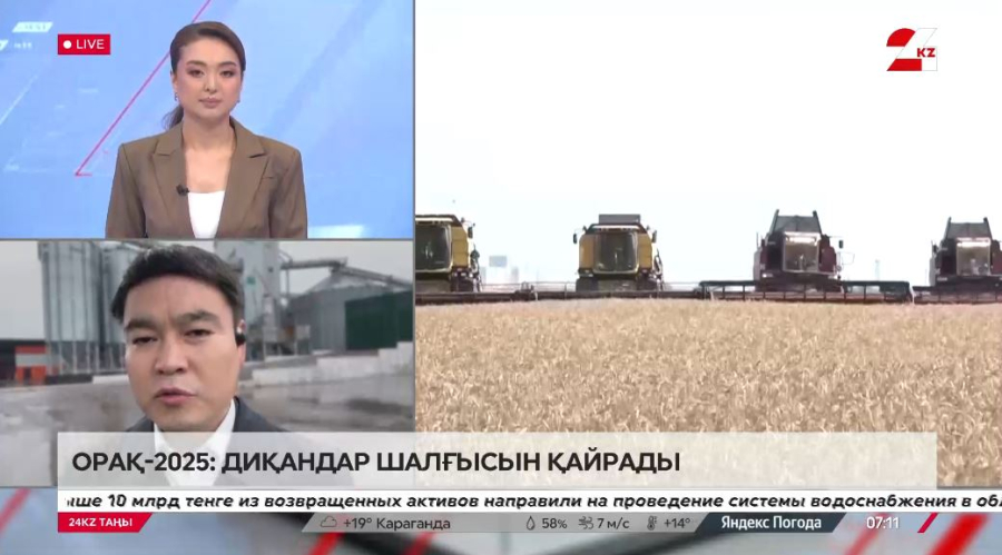 Биылғы бидай түсімі қандай болуы мүмкін? Нұрбек Бадыраков