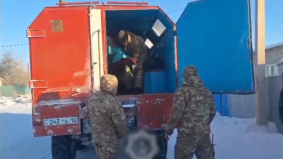 Еліміздің бірқатар өңірінде аязды күні жолда қалғандар құтқарылды