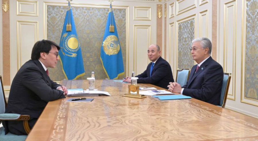 Мемлекет басшысы Бәсекелестікті қорғау және дамыту агенттігінің төрағасын қабылдады