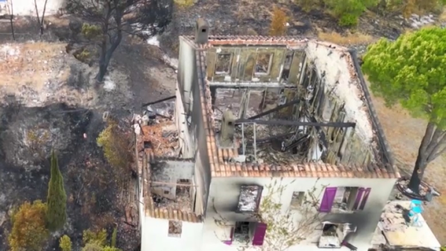 Пожары во Франции: один человек погиб, трое пропали без вести