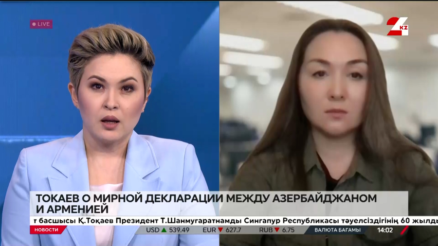 Мирная декларация Армении и Азербайджана. Ассоль Мирманова