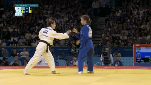 Абиба Абужакынова не смогла завоевать бронзовую медаль Олимпиады