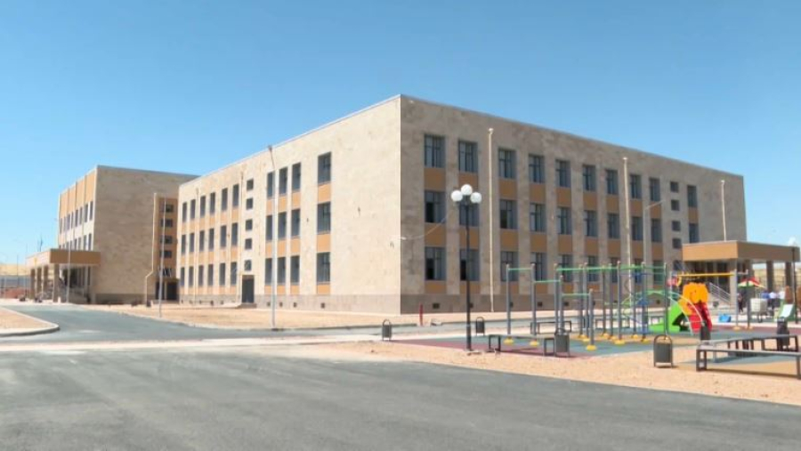 Новую школу открыли в селе Туркестанской области