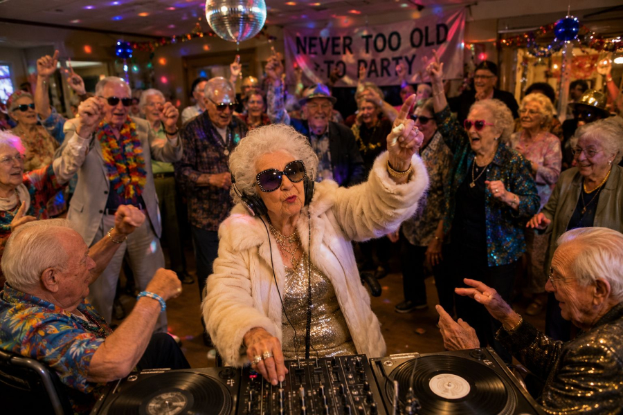 96-летней любительнице вечеринок пригрозили выселением из дома престарелых