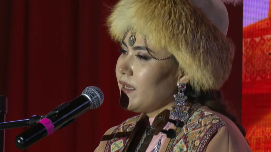 Жыршы Күнсұлу Түрікпеннің «Алдаспан» шығармашылық кеші өтті