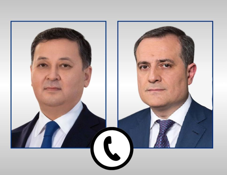 Главы МИД Казахстана и Азербайджана провели телефонный разговор