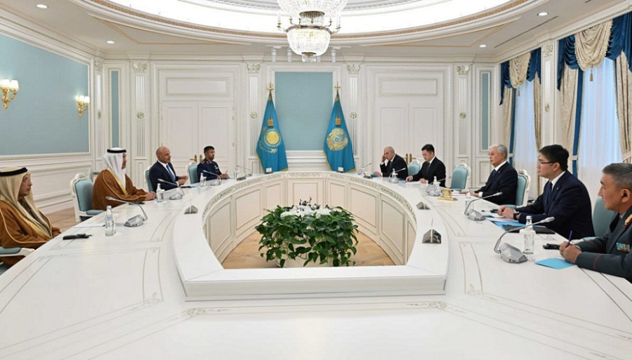 Токаев принял министра по делам обороны ОАЭ