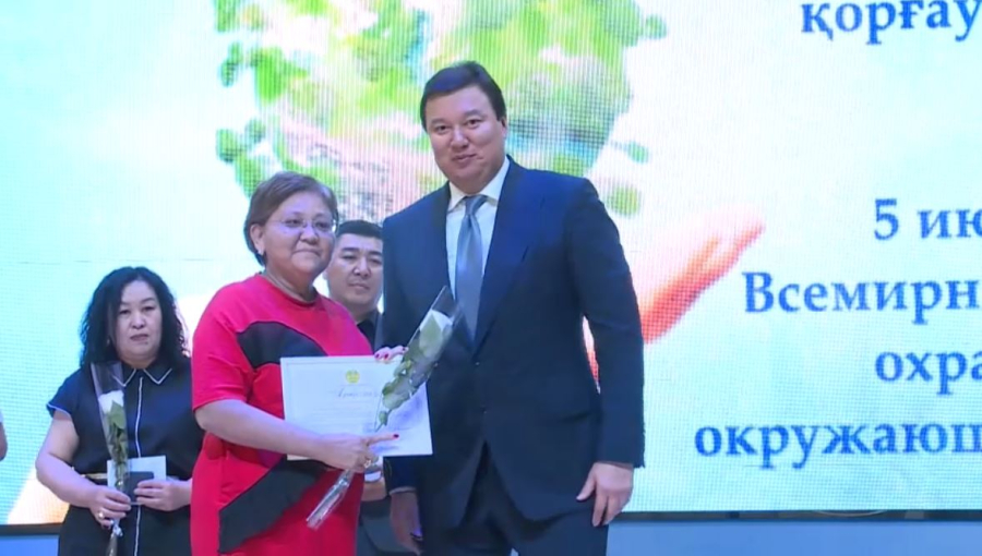 Ақтөбеде экобелсенділер марапатталды