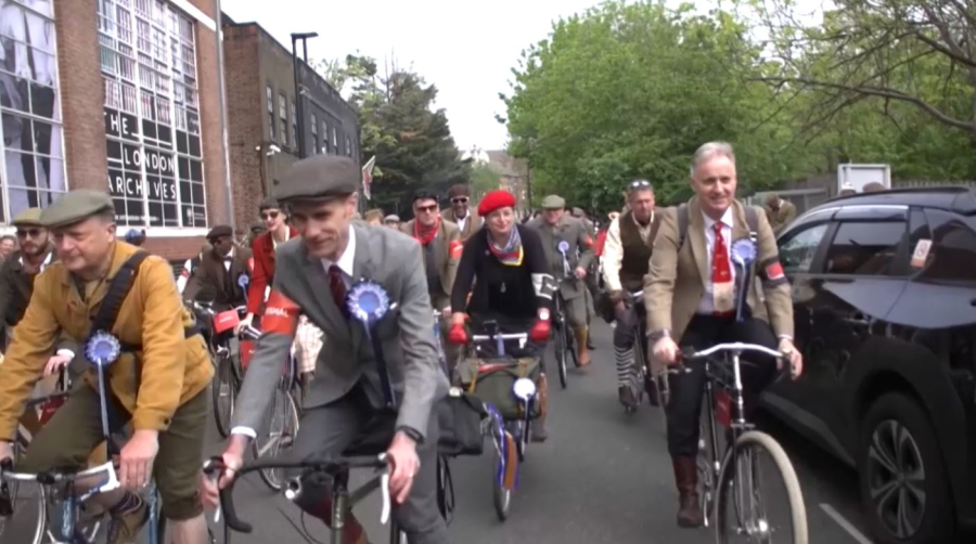 Лондонда ерекше велошеру өтті