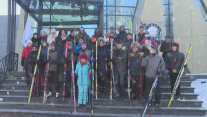 Послы приняли участие в лыжной гонке в столице
