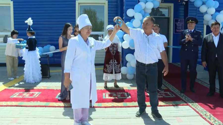 Медпункт построили на возвращенные активы в области Жетысу