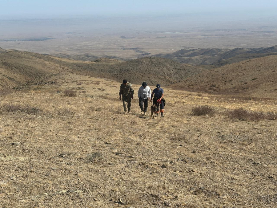Мужчина заблудился в горах в Жамбылской области