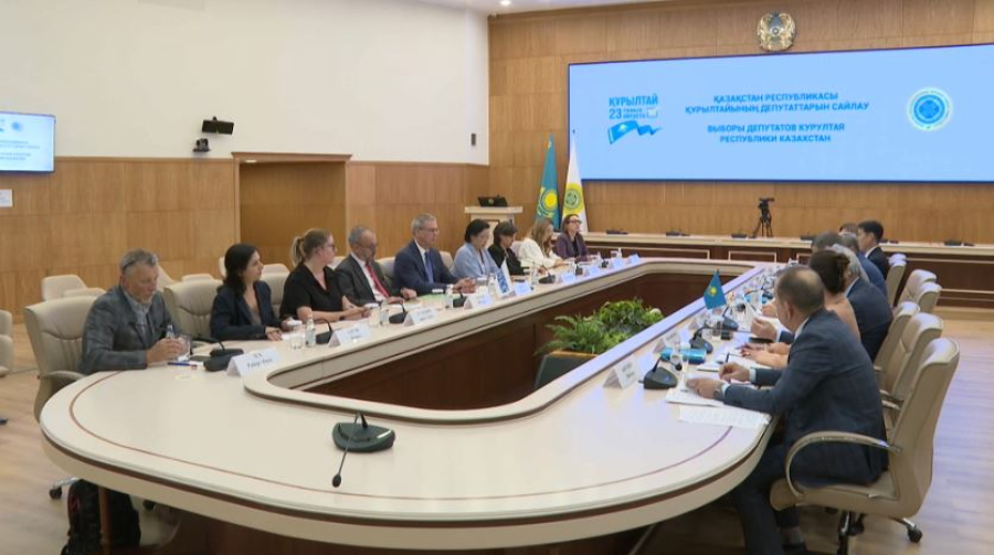 ОСК Төрағасы ЕҚЫҰ адам құқықтары жөніндегі миссиясының басшысымен кездесті