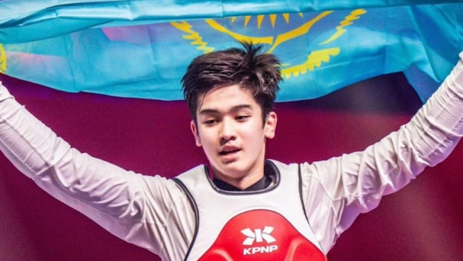 Казахстанский таеквондист завоевал золото чемпионата мира