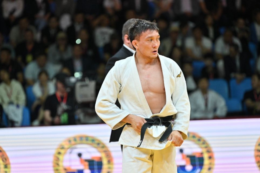 Дзюдодан әлем чемпионатында Қазақстан құрамасының өкілі Есет Қуанов жарысты аяқтады