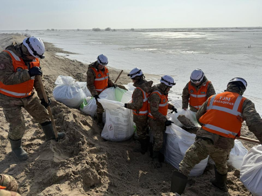 Өңірлерде су тасқыны кезеңіне дайындық қызды