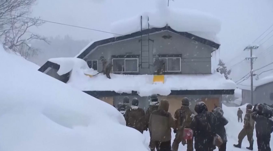 Жапонияда қар салдарынан 30 адам көз жұмды