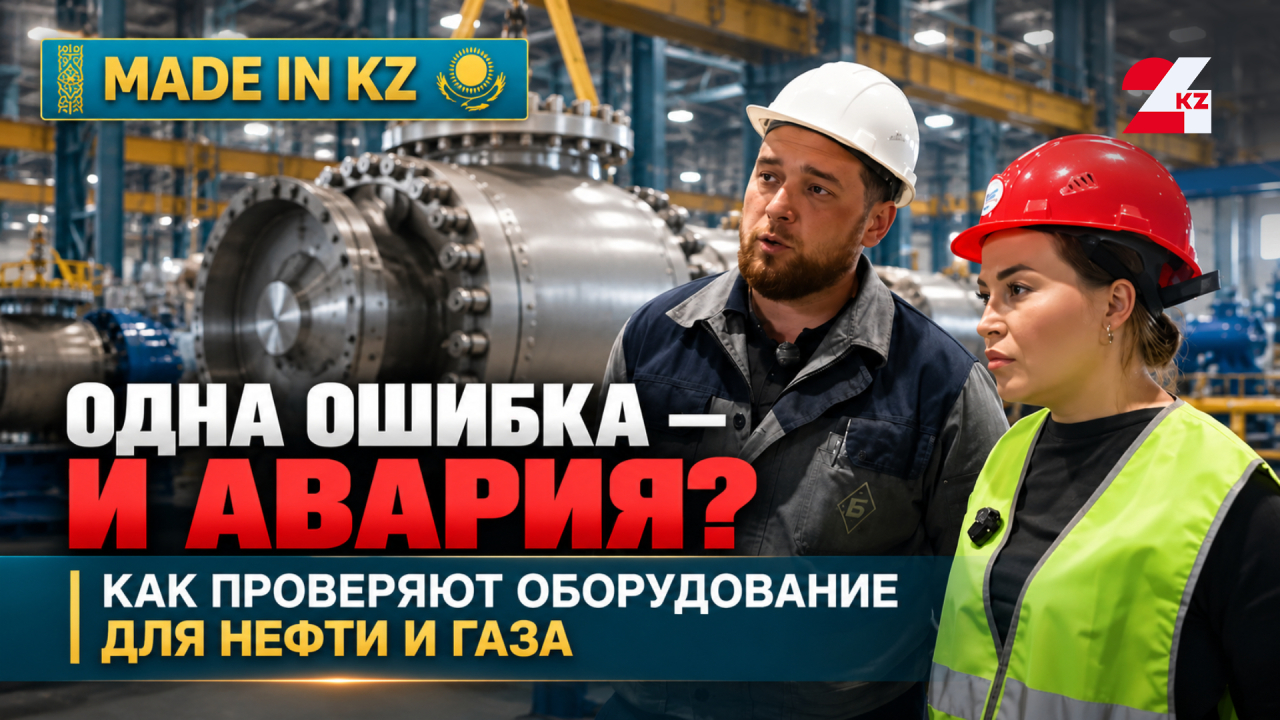20 тонн стали! Как в Казахстане создают гигантские краны
