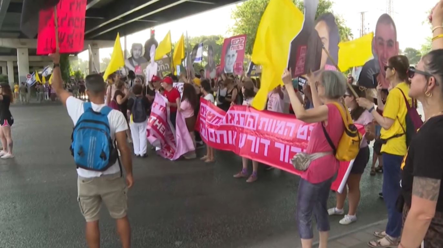 Израильде билікке қарсы шеру өтті