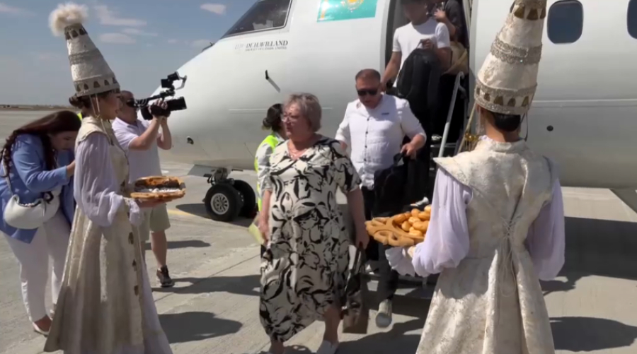 Аэропорт Балхаша принял первых пассажиров