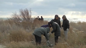 «Таза Қазақстан»: в Актау очистили побережье моря