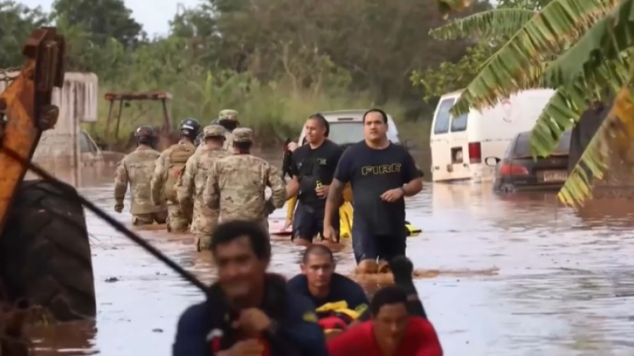 Сильнейшее за 20 лет наводнение произошло на Гавайях