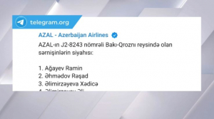 Апатқа ұшыраған ұшақта болған азаматтардың тізімі жарияланды