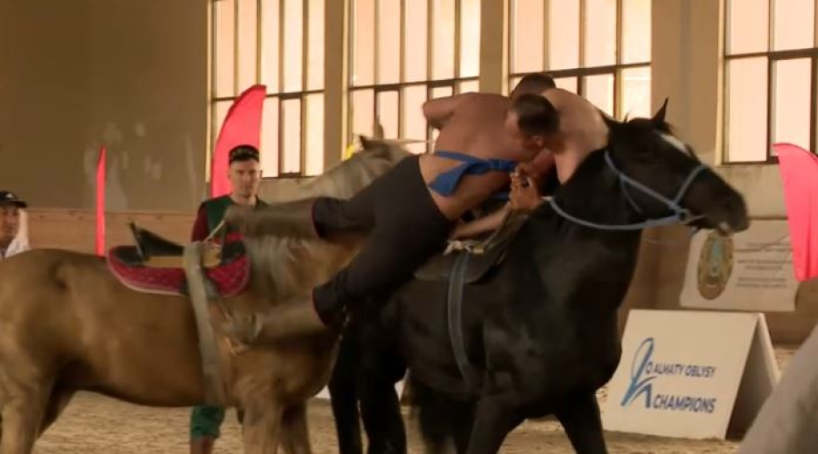 IV чемпионат Азии по борьбе на лошадях прошёл в Алматинской области