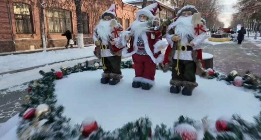 «Зимняя сказка»: Петропавловск преобразился к Новому году