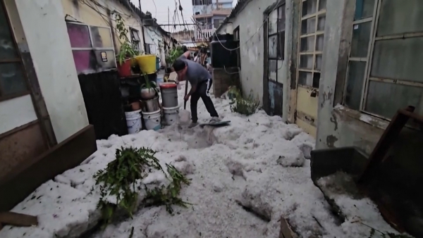 В Мексике выпал снег сразу после 45-градусной жары