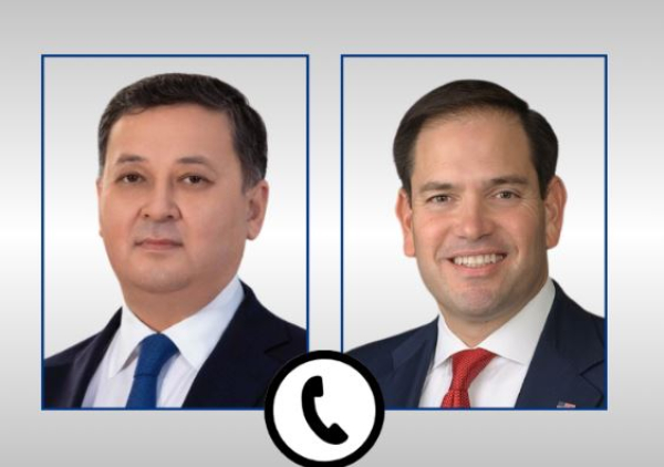 О телефонном разговоре главы МИД Казахстана с Государственным секретарём США