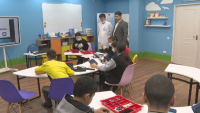 В детской больнице Шымкента открыли интерактивный учебный класс