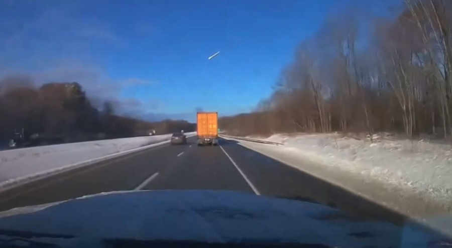 АҚШ-та метеорит ақты