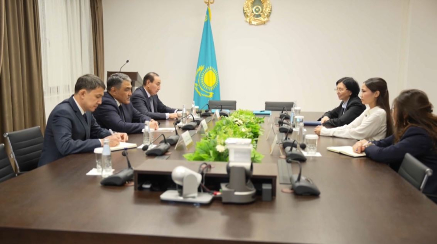 Школьница заключила меморандум с Министерством водных ресурсов и ирригации