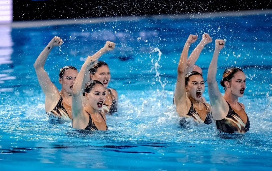 Казахстан выиграл общий зачет ЧА по водным видам спорта