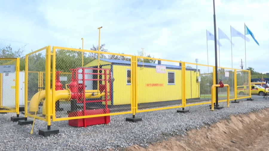 Қосшыда газдандыру жұмыстары жүріп жатыр