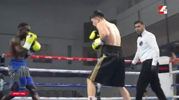 Бекман Сойлыбаев кәсіпқой бокстан чемпиондық белдікті иемденді