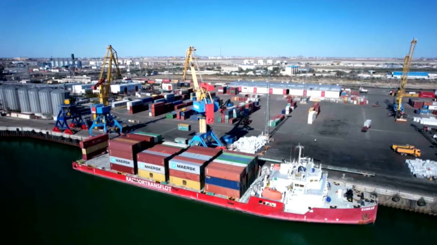 Ақтауда контейнер тасымалы 3 есеге артты