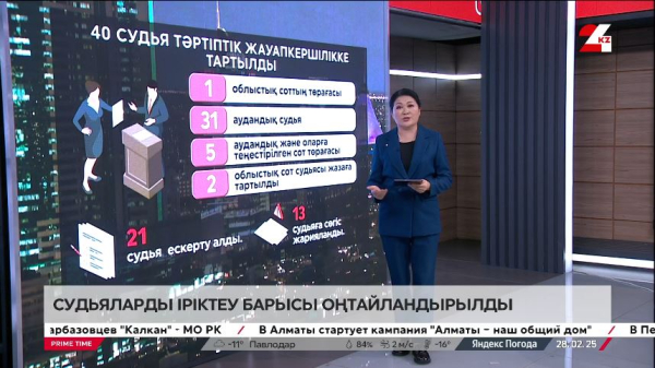 Судьяларды іріктеу барысы оңтайландырылды