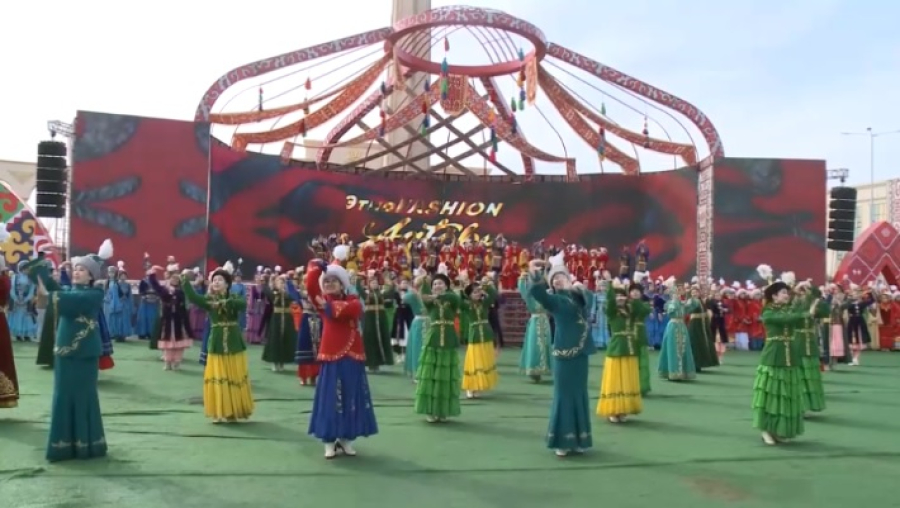 Фестиваль национальной одежды прошел в Актобе