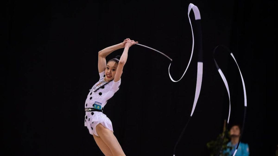 Ақмарал Ерекешева көркем гимнастикадан Әлем кубогы кезеңінде қола жүлдеге ие болды