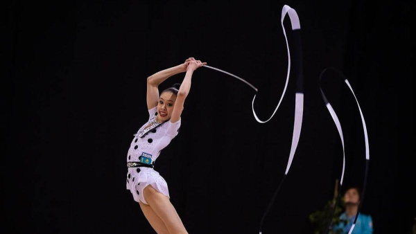 Ақмарал Ерекешева көркем гимнастикадан Әлем кубогы кезеңінде қола жүлдеге ие болды