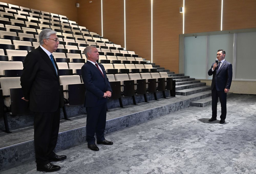 Президент Казахстана и Король Иордании посетили МФЦА