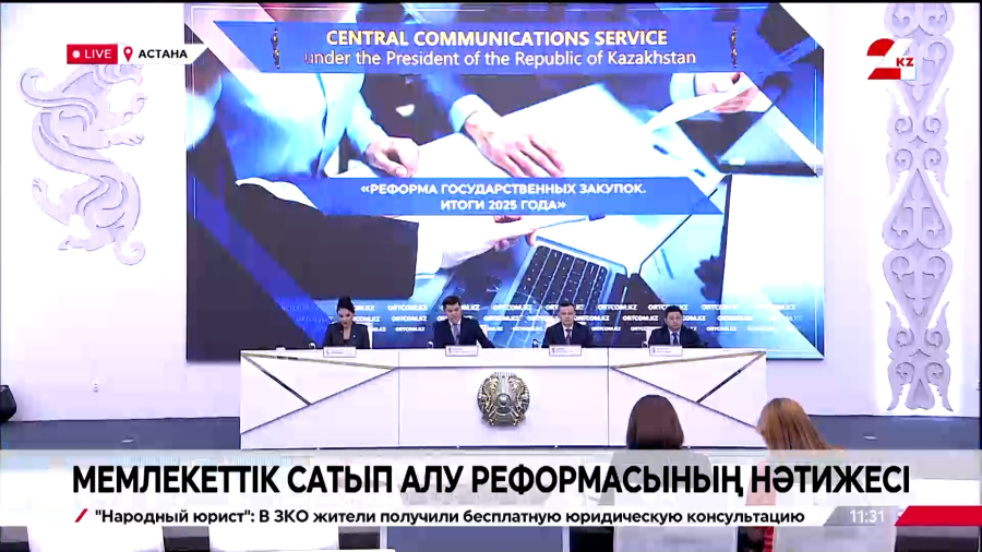 Мемлекеттік сатып алу реформасының нәтижесі. Брифинг