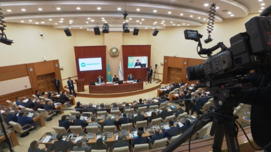 Состоялось расширенное собрание фракции партии Amanat