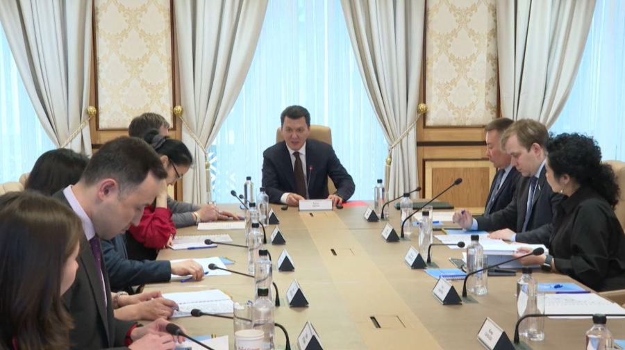 Е. Қарин сарапшылармен бірге ішкі саясат мәселелері жөнінде жиын өткізді