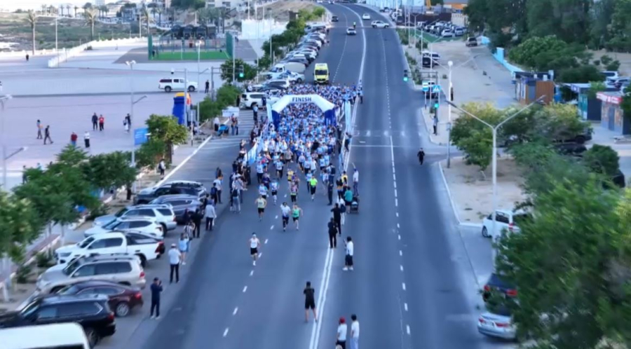 «ҚазМұнайГаз» марафоны: 5 млн теңге қайырымдылыққа жұмсалды