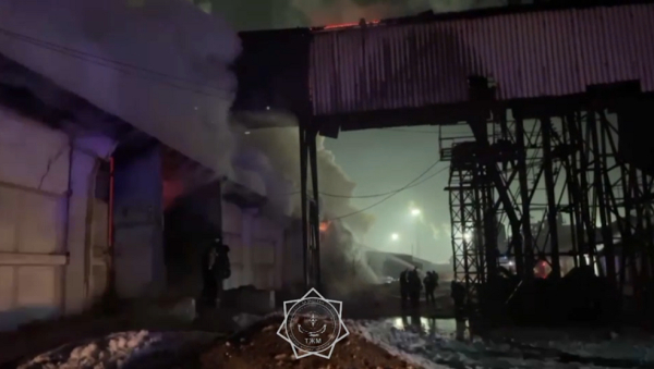 Семейде күнбағыс қоймасынан өрт шықты