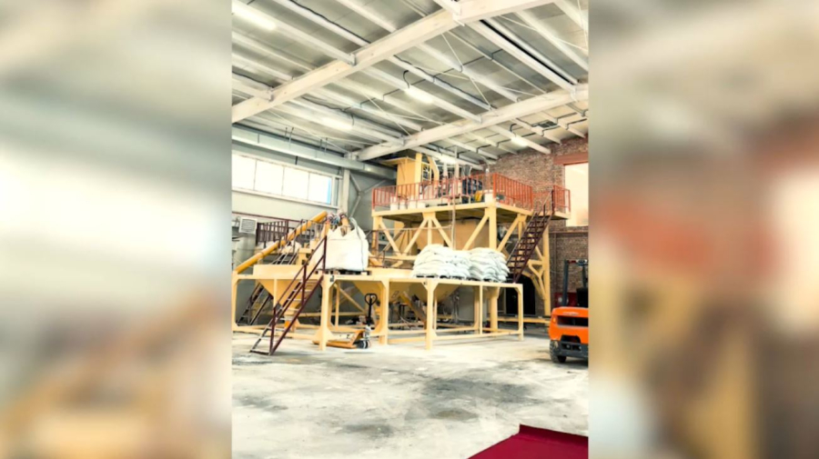 Өндірістік қалдықтардан құрғақ құрылыс қоспаларын өндіретін зауыт іске қосылды